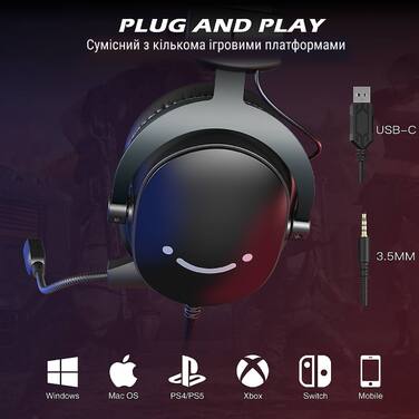 Гарнітура Fifine H9P