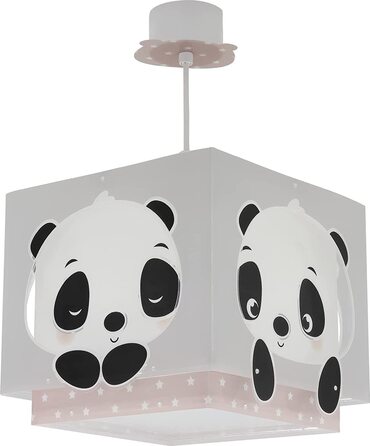 Підвісний світильник для дитячої кімнати Dalber з зображенням панди