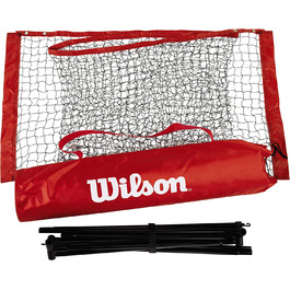 Стартова Тенісна сітка Wilson запасного розміру, 3,05 м, чорного кольору, WR8404101001