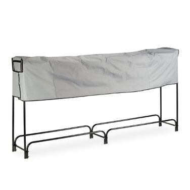 Стильна полиця для дров Relaxdays з металу