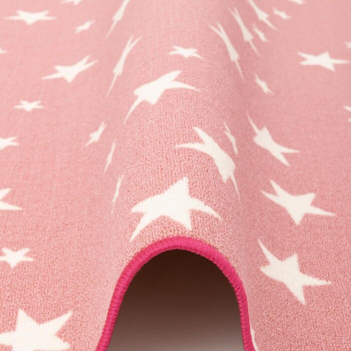 Дитячий ігровий килимок Snapstyle Stars Pink, 24 розміри, 80x320 см