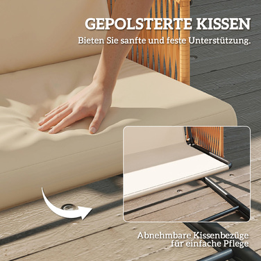 Гойдалка садова тримісна 