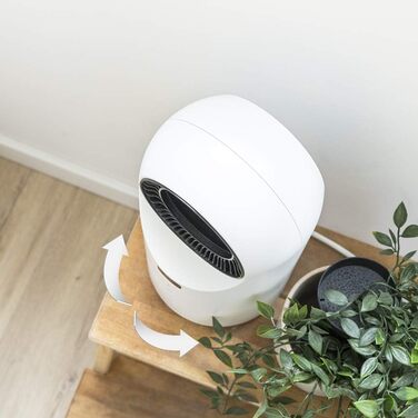 Конвектор Cecotec Warm 8400 Bladeless Connected: безлопатевий, WiFi, 1500W, сенсорне управління, LED, 3 режими, таймер, безпека