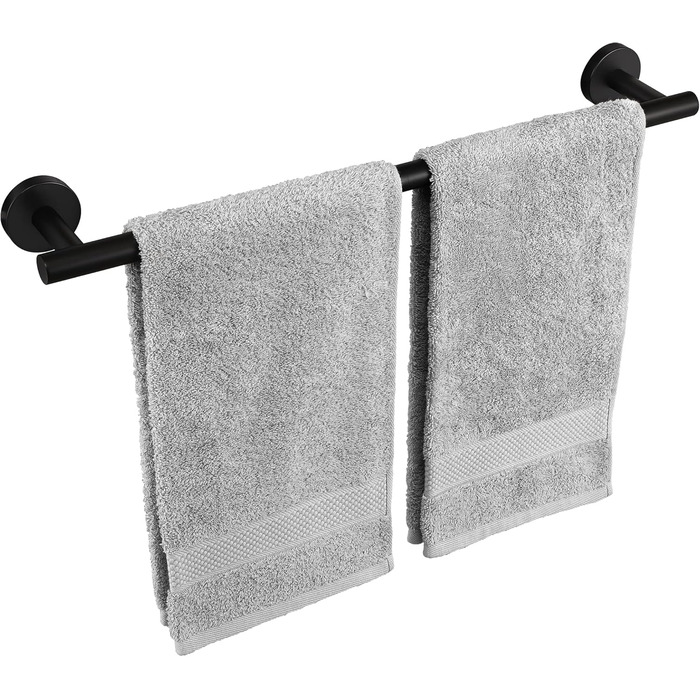 Тримач для рушників KES, стійка для рушників, нержавіюча сталь SUS304, настінний, органайзер, 70 см, шліфований, A2000S70B-2