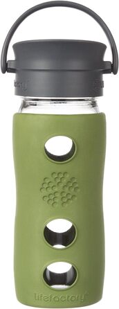 Скляна пляшка для води Lifefactory Caf Collection 350 мл, шавлія