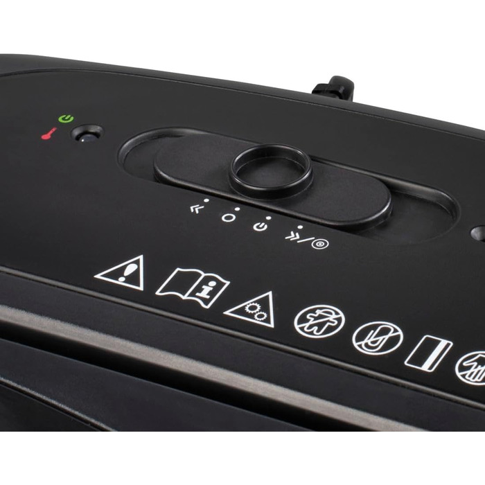 Шредер для документів Hama професійний, електричний, 12 аркушів, безпека 4 (DSGVO), 21 л