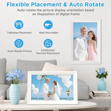 Цифровий фоторамка Hesmor 15.6