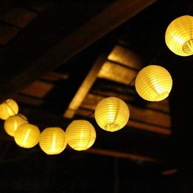 Світлодіодна гірлянда SALCAR 10 м, гірлянда з 40 лампочок, декоративний Садовий ліхтар для вулиці з 8 режимами освітлення, 31 в, безпечний