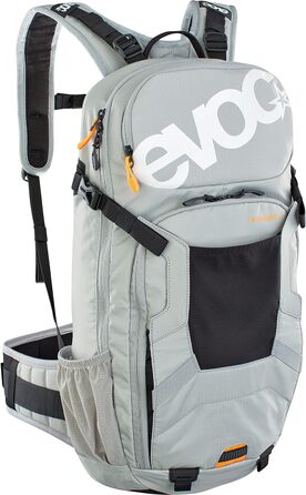 Рюкзак EVOC FR ENDURO 16 Protector Ruckack для велотуризму та трейлу (простір для роси 16 л, захист спини LITEHIELD сертифікований TV/G, відсік для гідратації bi 3L) (S, кам'яно-сірий)