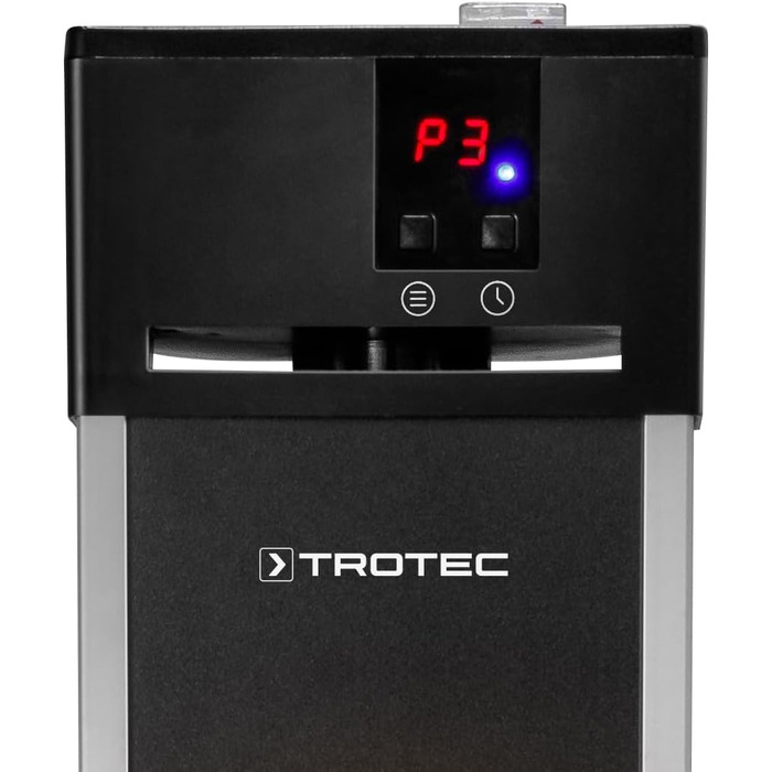 Інфрачервовий обігрівач Trotec IRS 2000 E – 2000 Вт, IP34, з пульт. та таймером