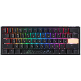 Механічна клавіатура Ducky One 3 Mini Cherry MX Silent red RGB Black UA