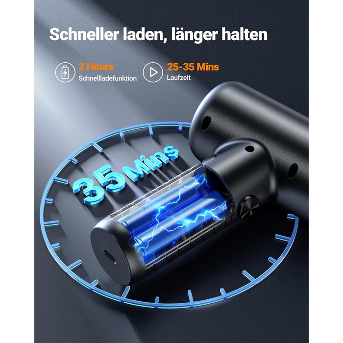 Акумуляторний ручний пилосмик SEALIGHT 32000Па, бездротовий автомобільний міні-пилосос 4-в-1 з безщітковим двигуном для шерсті тварин, авто та дому, темно-сірий матовий чорний