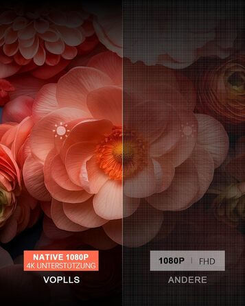 Портативний проєктор Mini Beamer 1080P Full HD 23000L з автофокусом, корекцією трапеції, WiFi6, Bluetooth та 4K підтримкою. Ідеальний для домашнього кінотеатру та підключення до телефону. 360° обертання, без додаткових додатків.