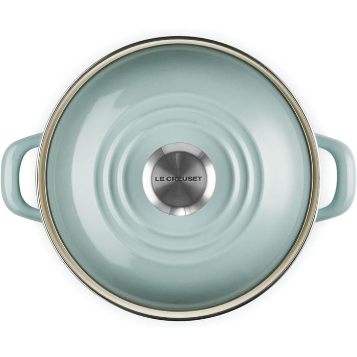Le Creuset Супниця емальована на сталі, 3.8 л, колір 'Морська сіль'
