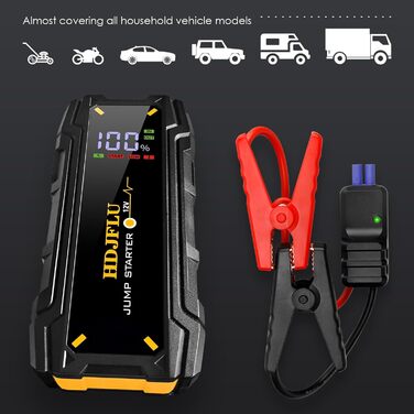 Powerbank Starthilfe 3000A UltraSafe: пусковий пристрій для автомобіля з LED-ліхтариком (7.0L бензин, 5.5L дизель)