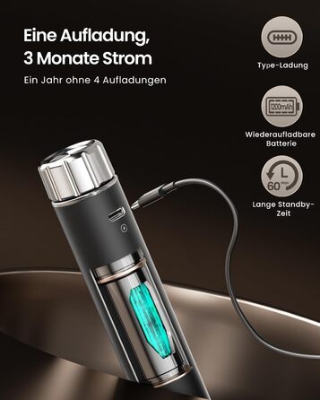 Електричний піноутворювач для молока Maestri House з регулюванням швидкості, знімний металевий вінчик, чорний