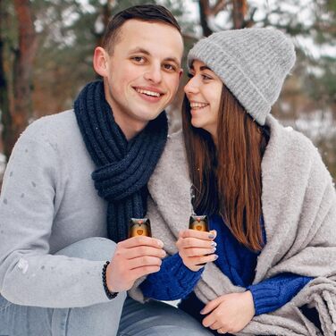 Електричні грілки для рук Zgrmbo 2 шт. з зарядним кейсом 10000 mAh (до 90 годин роботи), багаторазові, чорні