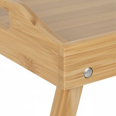 Підставка для ноутбука/сніданку Relaxdays, що складається, з бамбука