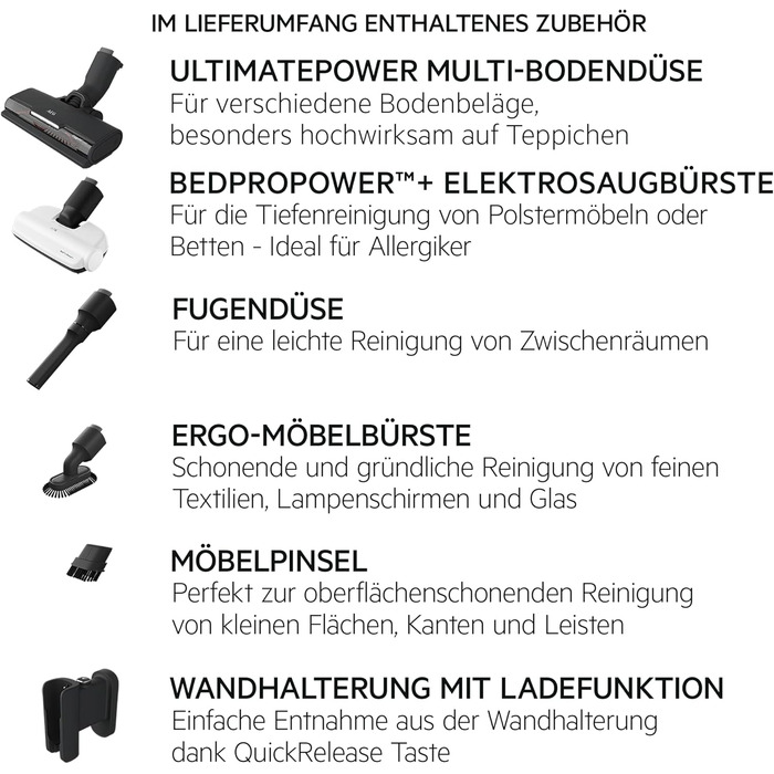 Акумуляторний пилосос AEG ÖKO AP71UB14AM: потужний, легкий (2.2 кг), ергономічний, з перероблених матеріалів, до 50 хв роботи, 120 м², 2-в-1, 5-рівнева фільтрація, для всіх поверхонь, автоматичний, сірий