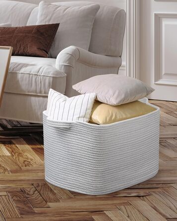 Складаний кошик для білизни 63л, 2 шт. (білий та коричневий), 1 шт. (світло-сірий)