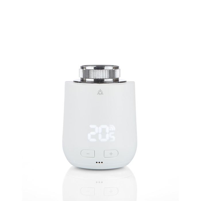 Eurotronic Comet Zero Matter - Радіаторний термостат Matter (Wi-Fi, Alexa, Google, Apple HomeKit, SmartThings), білий