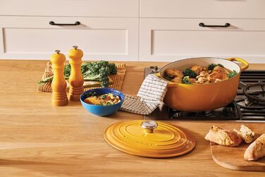 Набір для солі та перцю Le Creu Mühlen, ABS-пластик, 6 x 6 x 20,8 см, керамічний млин, чорний/білий, 21 см