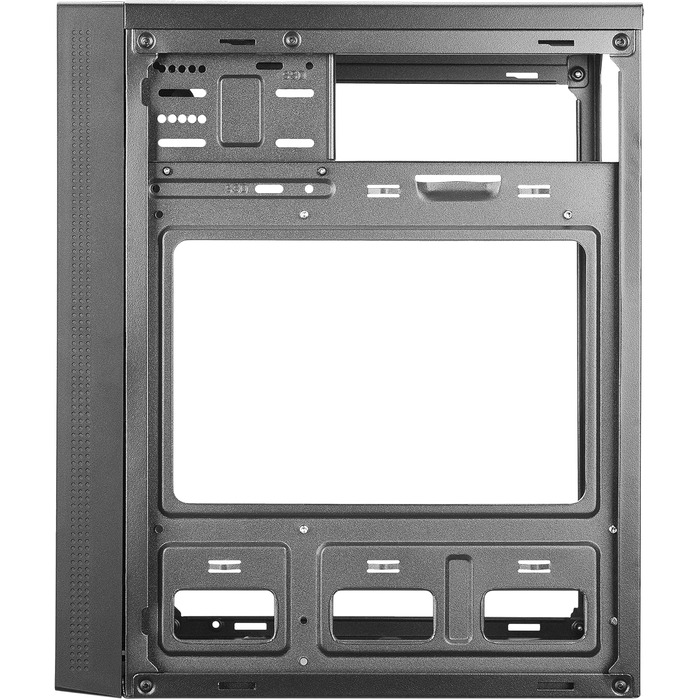 Корпус Micro ATX, передня сітка, USB 3.0, чорний, 6