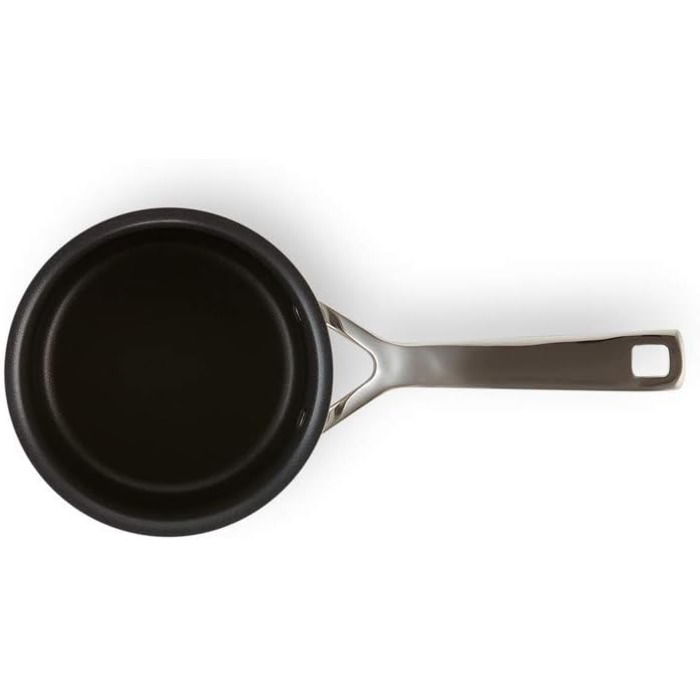 Каструля для молока LE CREUSET з антипригарним покриттям, 14 см, нержавіюча сталь, для всіх типів плит (включно з індукцією), срібна