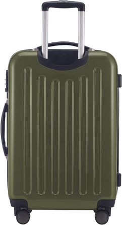 Набір валіз Hauptstadtkoffer Alex (S+M+L) - 3 валізи, 55/65/75 см, ABS+PC, TSA, колір авокадо