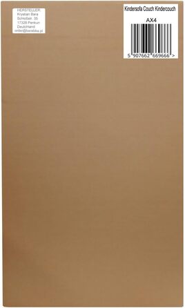 Дитяче крісло-диван 3в1 з функцією ліжка, Ax4 | Крісло-мішок для дівчаток та хлопчиків, дитяче спальне крісло для дитячої кімнати