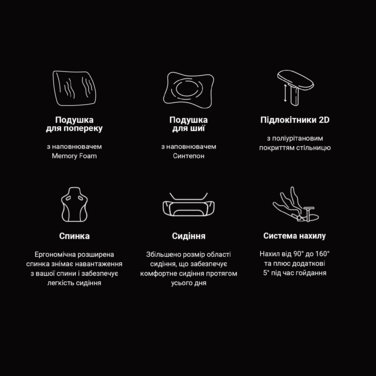 Крісло ігрове Anda Seat Phantom 3 Grey Size L