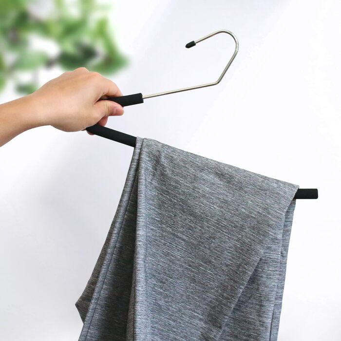 Вішалки для штанів Homa Jia: 20 шт., з антиковзаючим покриттям, для джинсів та штанів