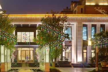 EASTERNSTAR Льодогенератор світлодіодна гірлянда 20м, 200 LED, тепле біле світло, водонепроникна, для декору саду, вечірки, весілля, Різдва