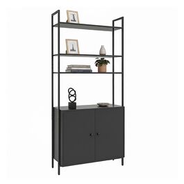 Стелаж Relaxdays з нижньою шафкою