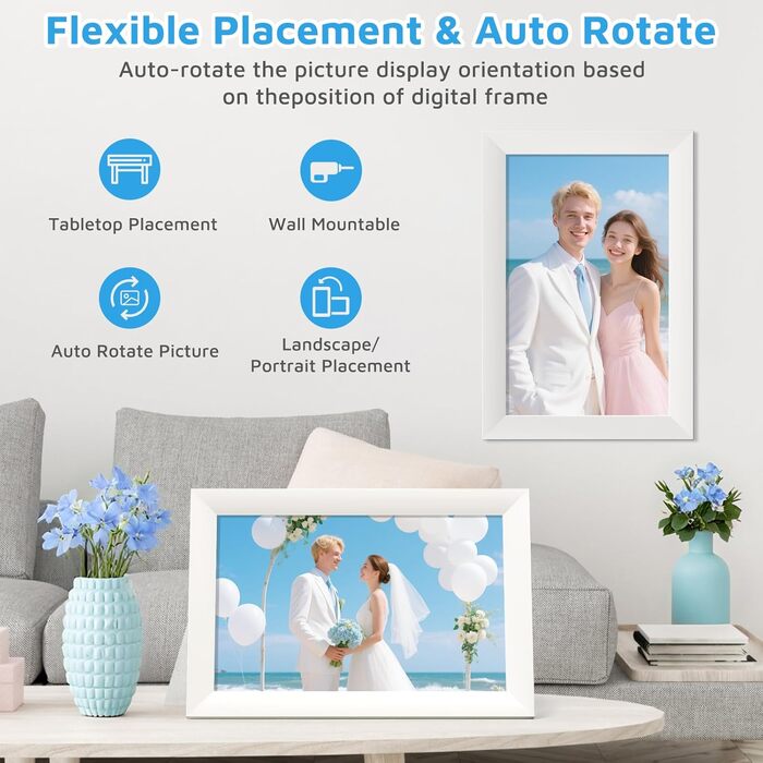 Цифровий фоторамка Hesmor 15.6