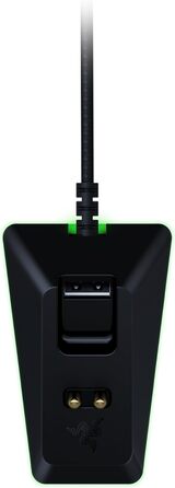 Підставка для навушників Razer Chroma з USB-хабом та RGB-підсвічуванням (7.1 Surround Sound, інтегрована підставка, протиковзкий фундамент) Білий (Чорний, Mouse Dock Chroma, Single)