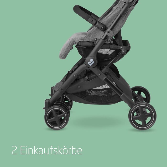 Дитяча коляска Maxi-Cosi Lara2 Select Grey - легка, компактна, 3 положення, до 22 кг