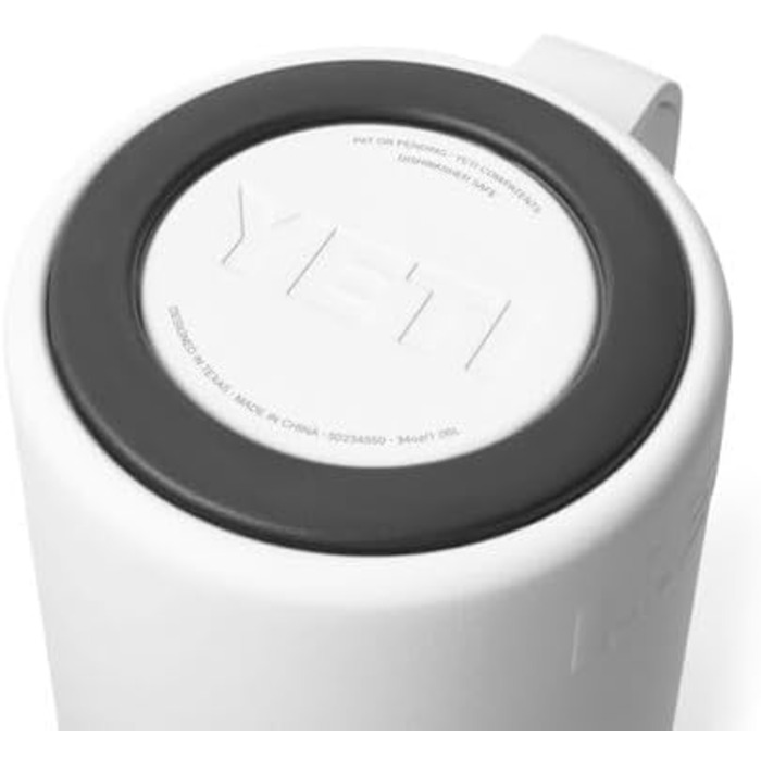 Термос YETI Rambler Stempelkanne, 1 літр, білий