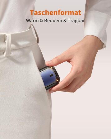 Електричні грілки для рук ColdSky (2 шт), фіолетові - багаторазові, портативні, до 12 годин нагріву