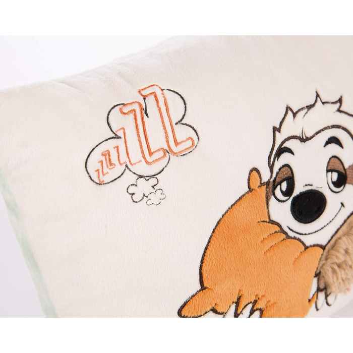 М'яка подушка-лінивець, бежева одинарна (60 символів), 43491 Cushion Sloth Wave Dave 43x25cm -