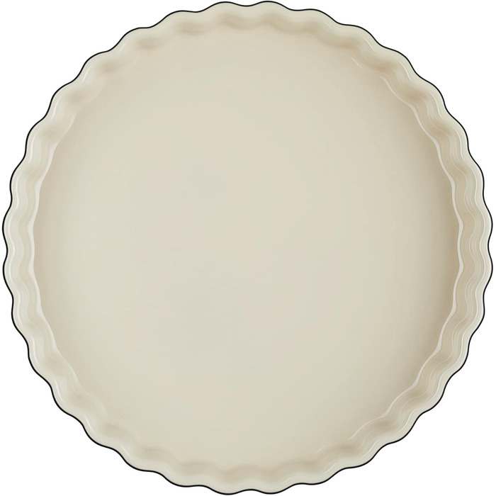 Форма для випічки LE CREUSET, 2.1 л, 28 см, кераміка, чорна, блискуча