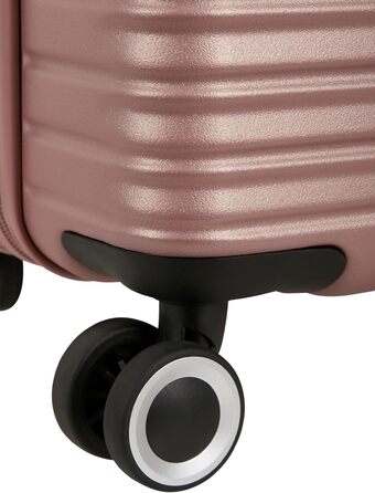 Набір валіз American Tourister Aerotech (3 шт.) - ручна поклажа, середній, великий, розширюваний, з TSA-замком, блакитний/рожевий (металік)