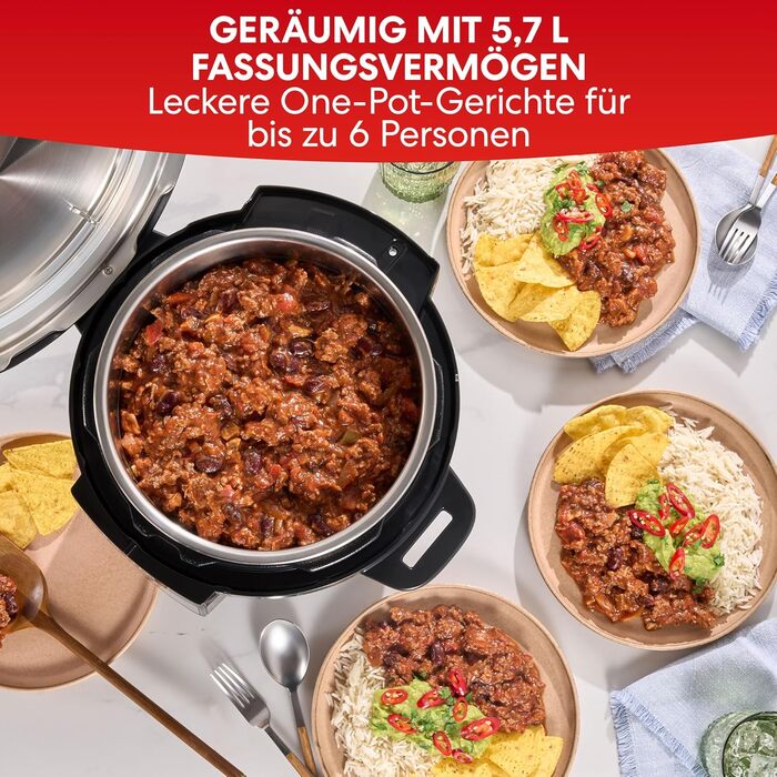 Instant Pot Plus 9-в-1: мультикочер, сковорода, рисоварка, йогуртниця, 5.7 л, нержавіюча сталь