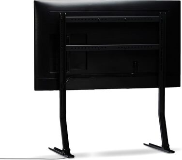 Підставка для телевізора 40-70 дюймів | Стильна підлогова стійка для ТБ | Чорна підставка для телевізора Charcoal