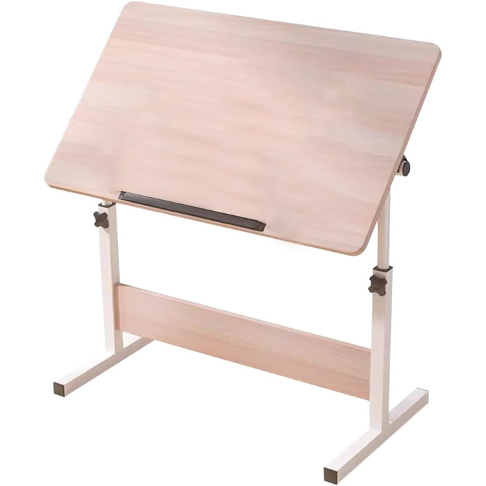Стіл для малювання Art Desk: регульована висота та кут нахилу, для дому та офісу, 40x60 см, коричневий