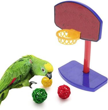 Набір іграшок для дресирування папуг jasherry з 6 предметів, іграшки для занять розвідкою птахів, хвилястий папужка, папужка 2 (набір іграшок 6)