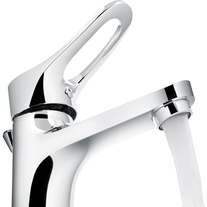 Змішувач для ванної кімнати Verona з витяжною штангою та комплектом зливу, однозахватний, хром