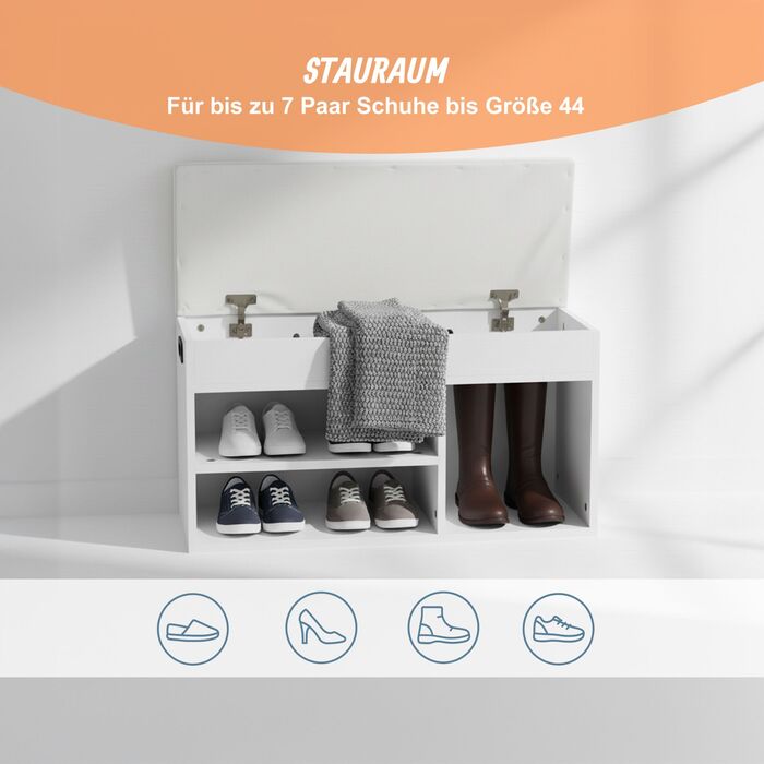 Сховище для взуття Relaxdays з місцем для зберігання