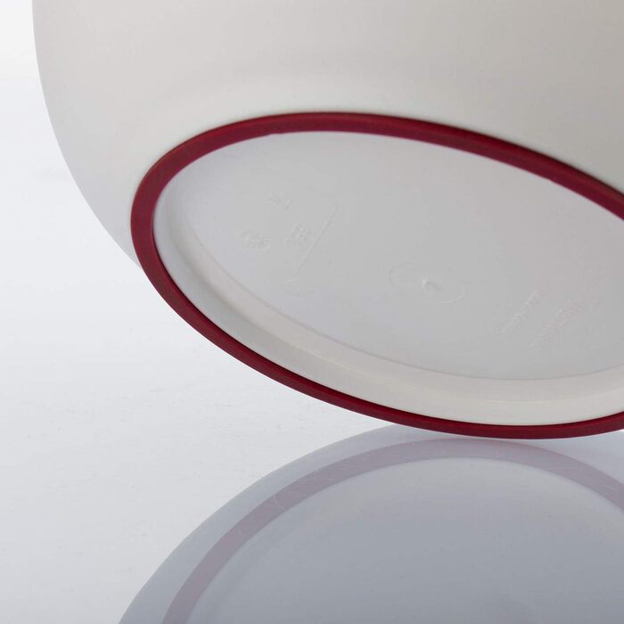 Набір для випічки Westmark Back-Set 4 шт. з мисками, вінчиком, мірною склянкою та скребком/демідером, пластик, білий/червоний/прозорий