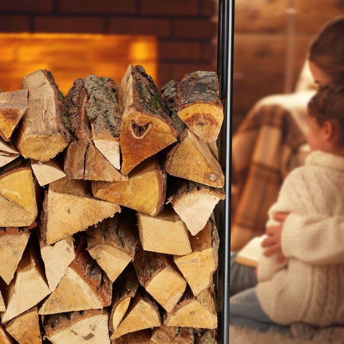 Поличка для дров Relaxdays вузька